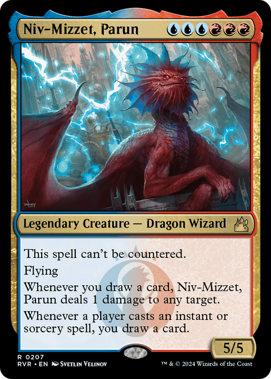 Niv-Mizzet, Parun [Ravnica Remastered] Foil