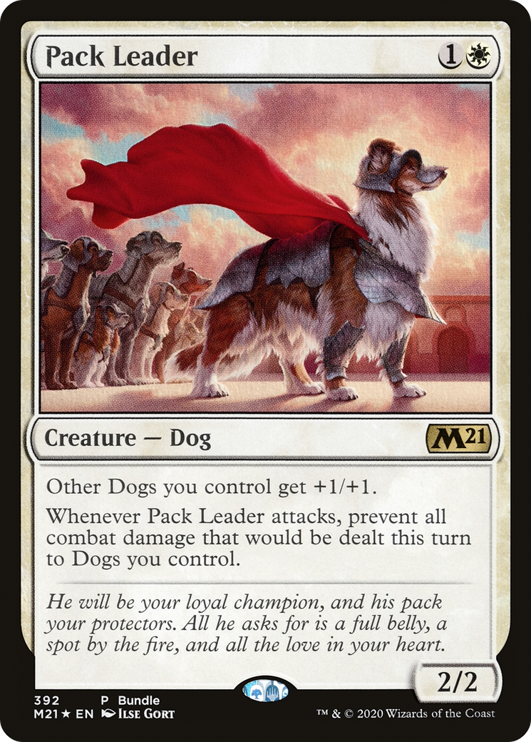 Pack Leader (M21 Bundle) (392) Foil - Core Set 2021