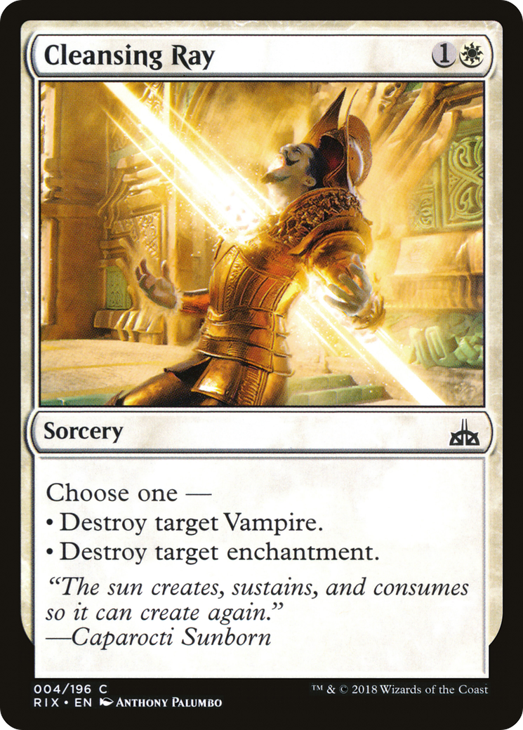 Cleansing Ray (004) - Rivals of Ixalan