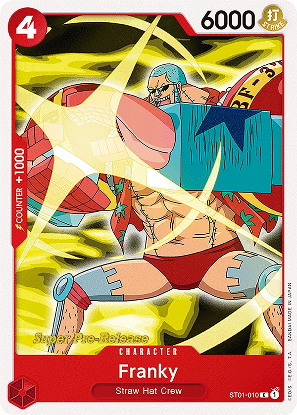 Franky [Super Pre-Release Starter Deck: Straw Hat Crew] | Silver Goblin