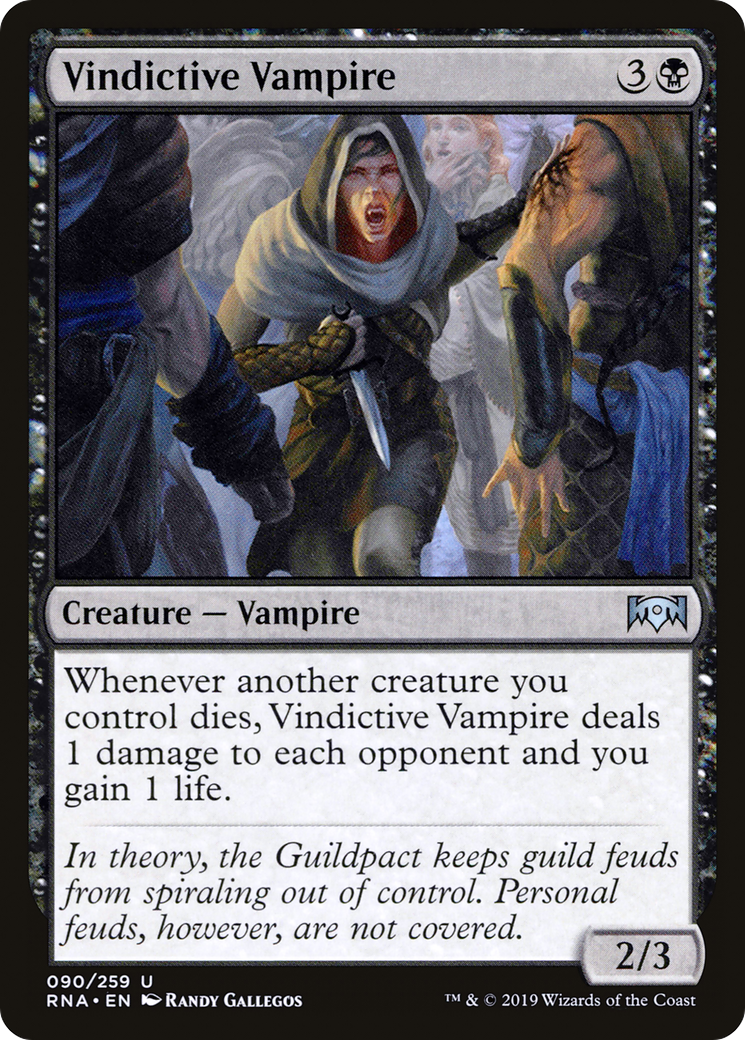 Vindictive Vampire (090) Foil - Ravnica Allegiance