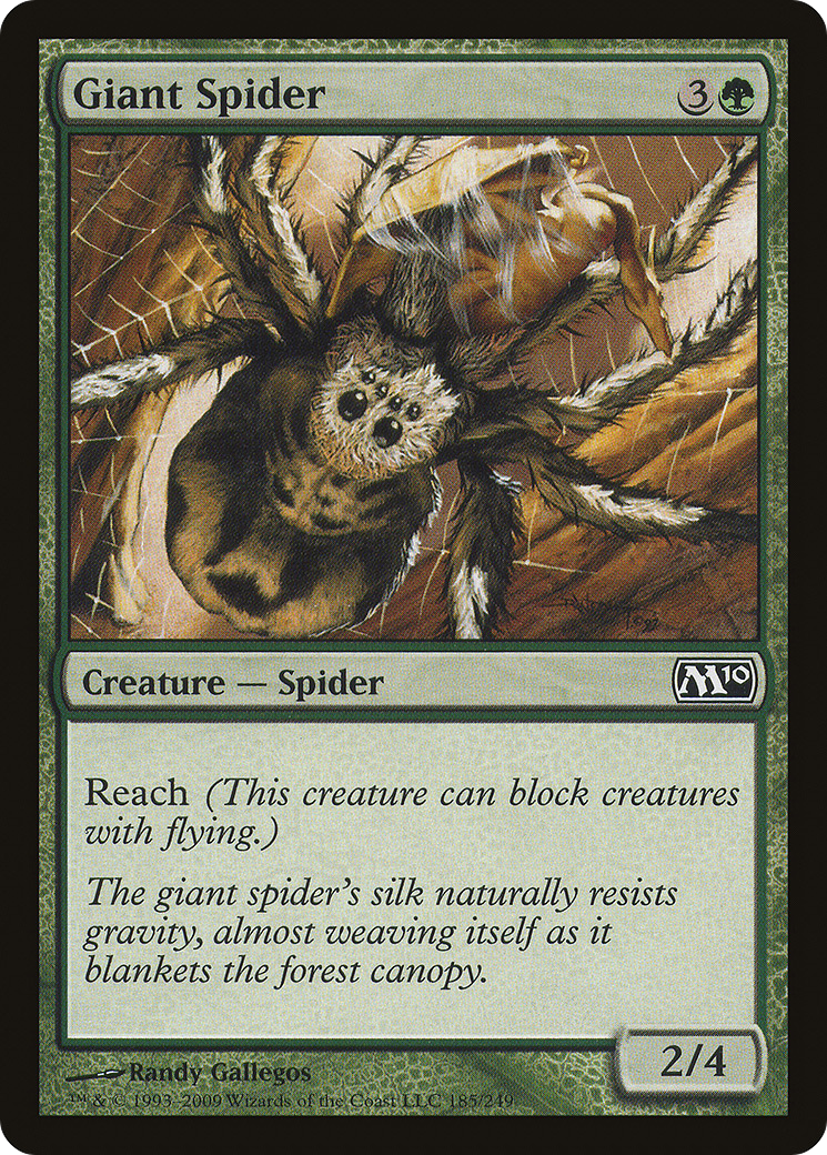 Giant Spider (185) Foil - Magic 2010