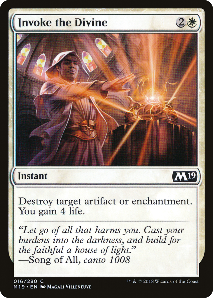 Invoke the Divine (016) - Core Set 2019