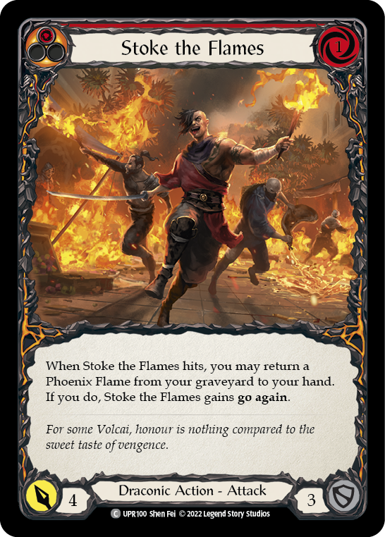 Stoke the Flames [UPR100] (Uprising) | Silver Goblin