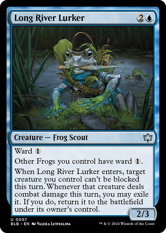 Long River Lurker [Bloomburrow] Foil