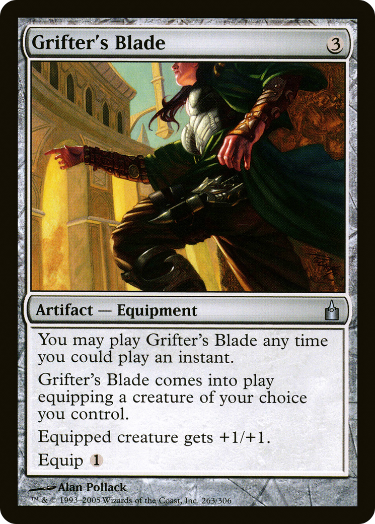 Grifter's Blade (263) - Ravnica: City of Guilds