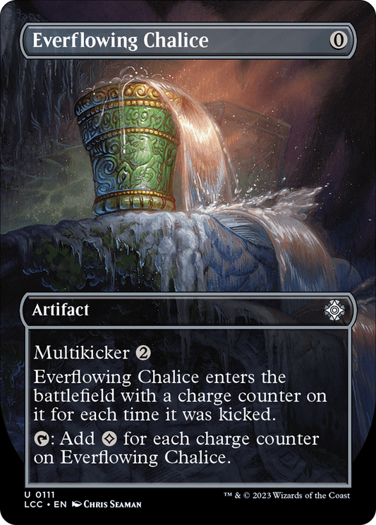 Everflowing Chalice (Borderless) (111) - The Lost Caverns of Ixalan Commander