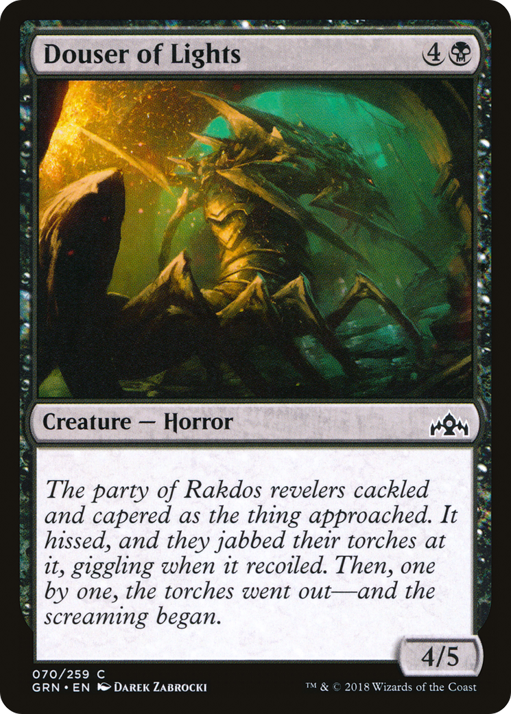 Douser of Lights (070) Foil - Guilds of Ravnica