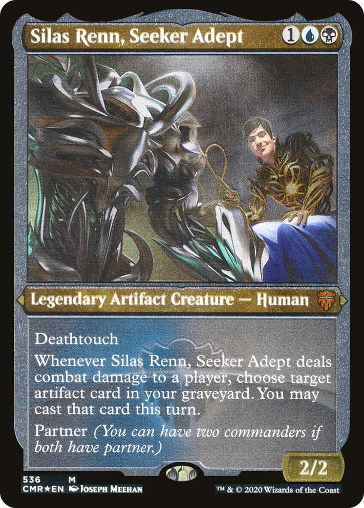 Silas Renn, Seeker Adept (536) Foil - Commander Legends
