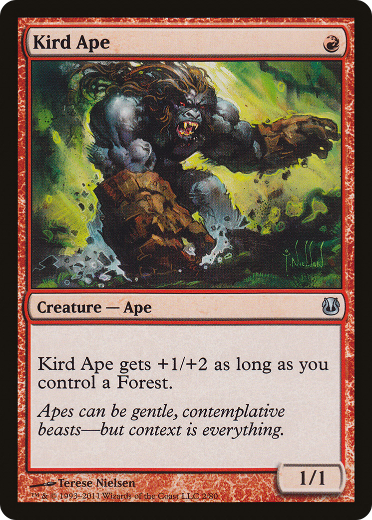 Kird Ape (002) - Duel Decks: Ajani vs. Nicol Bolas