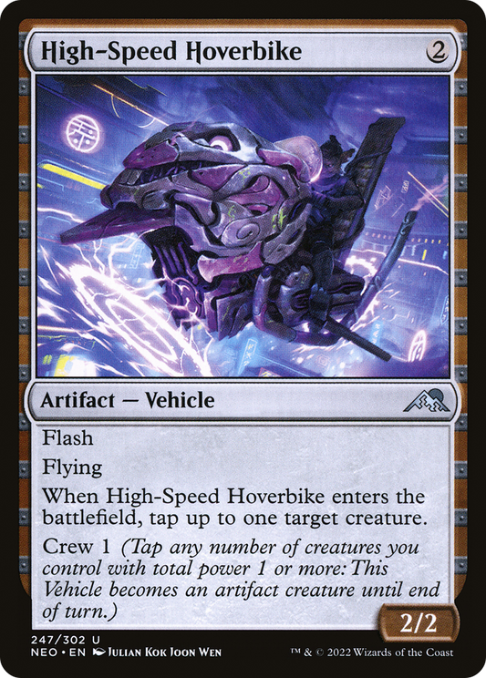 High-Speed Hoverbike (247) - Kamigawa: Neon Dynasty