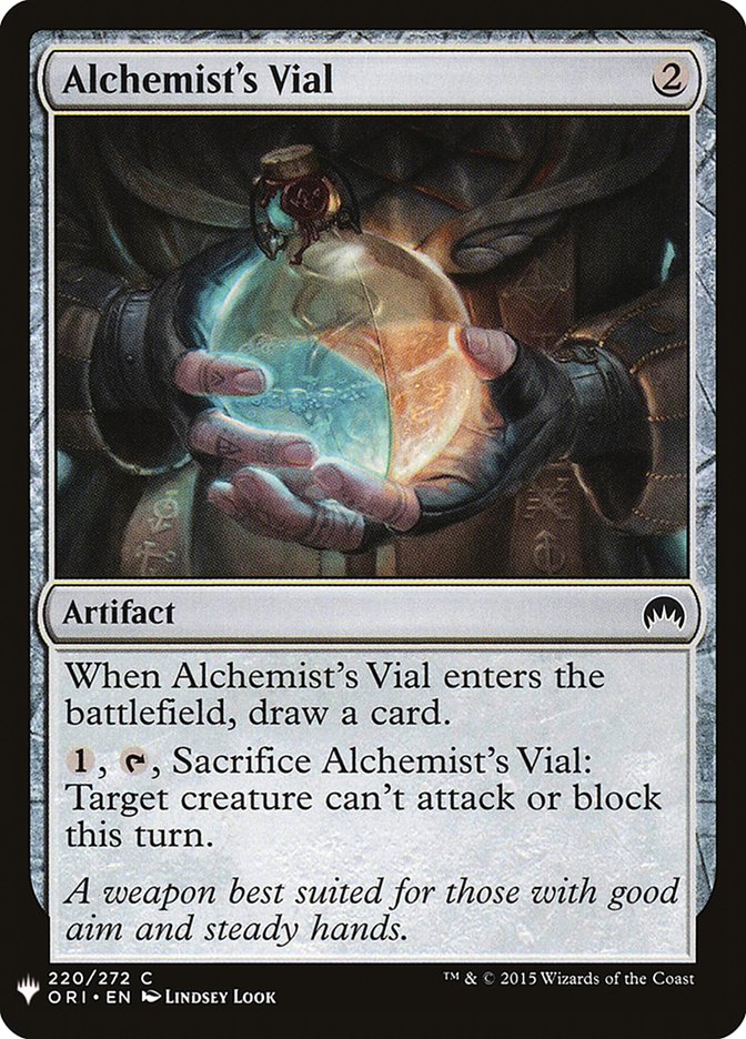 Alchemist's Vial [Mystery Booster] | Silver Goblin