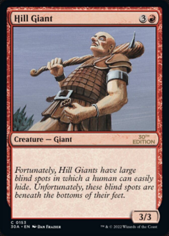 Hill Giant (153) - 30th Anniversary Edition