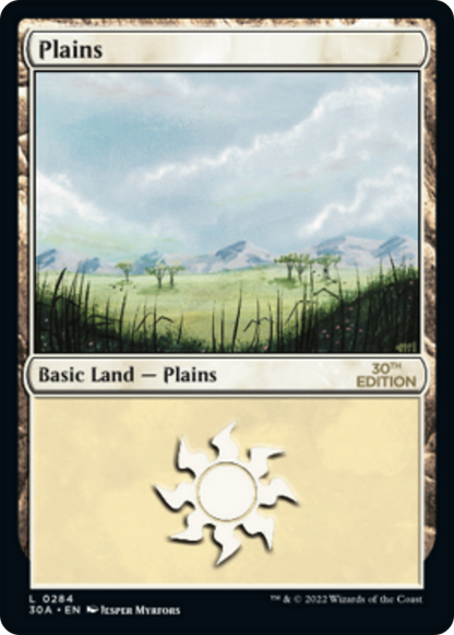 Plains (284) - 30th Anniversary Edition
