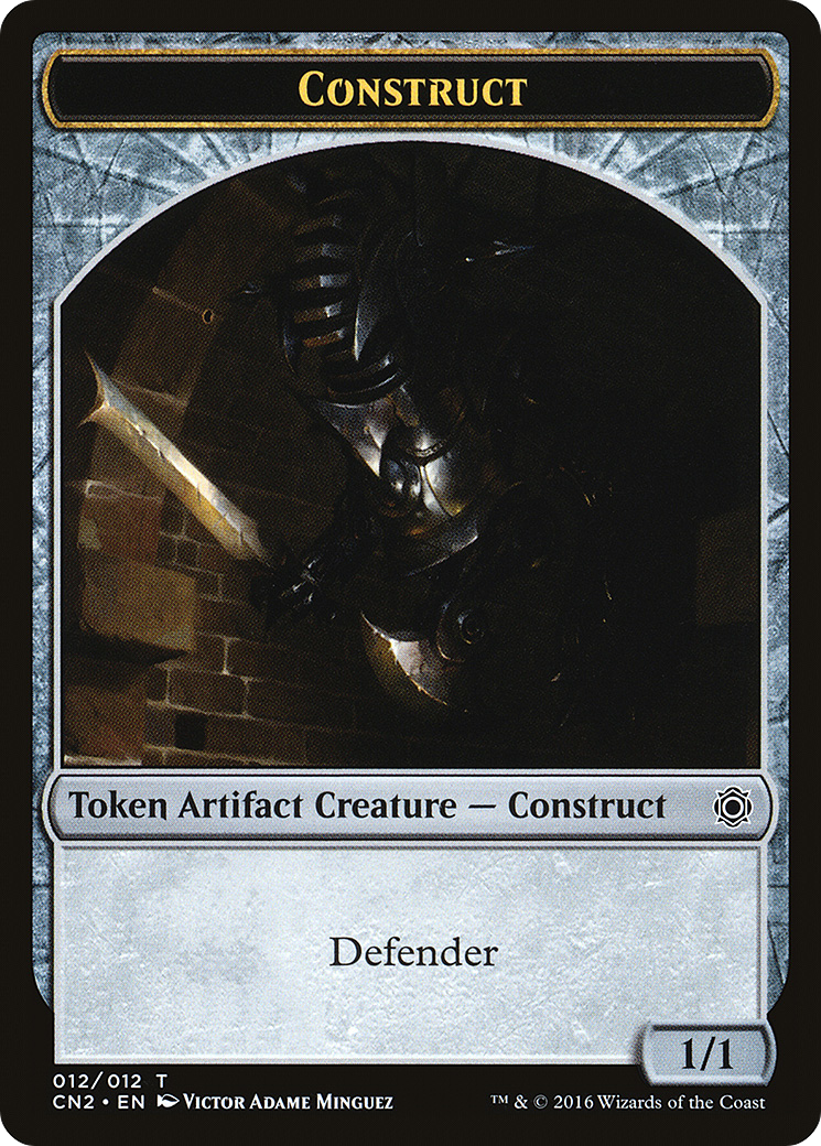 Construct Token [Conspiracy: Take the Crown Tokens] | Silver Goblin