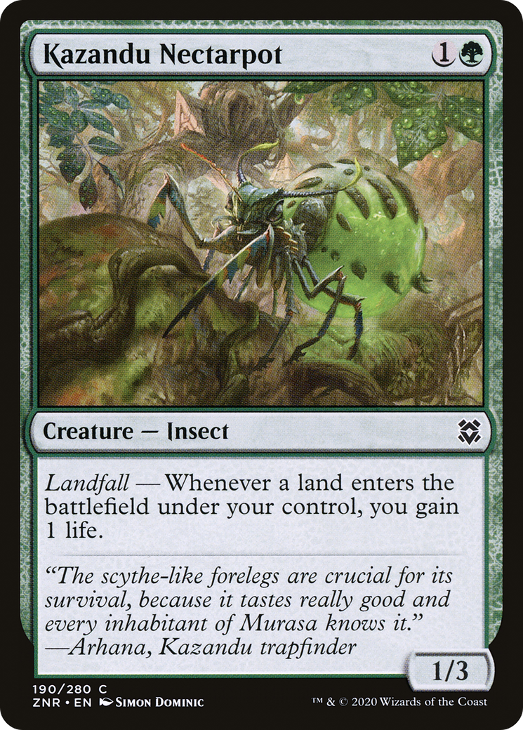 Kazandu Nectarpot (190) - Zendikar Rising