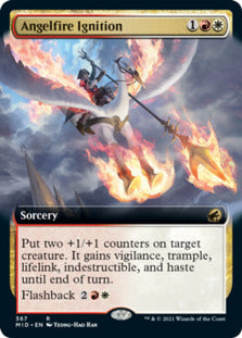 Angelfire Ignition (Extended Art) [Innistrad: Midnight Hunt] | Silver Goblin