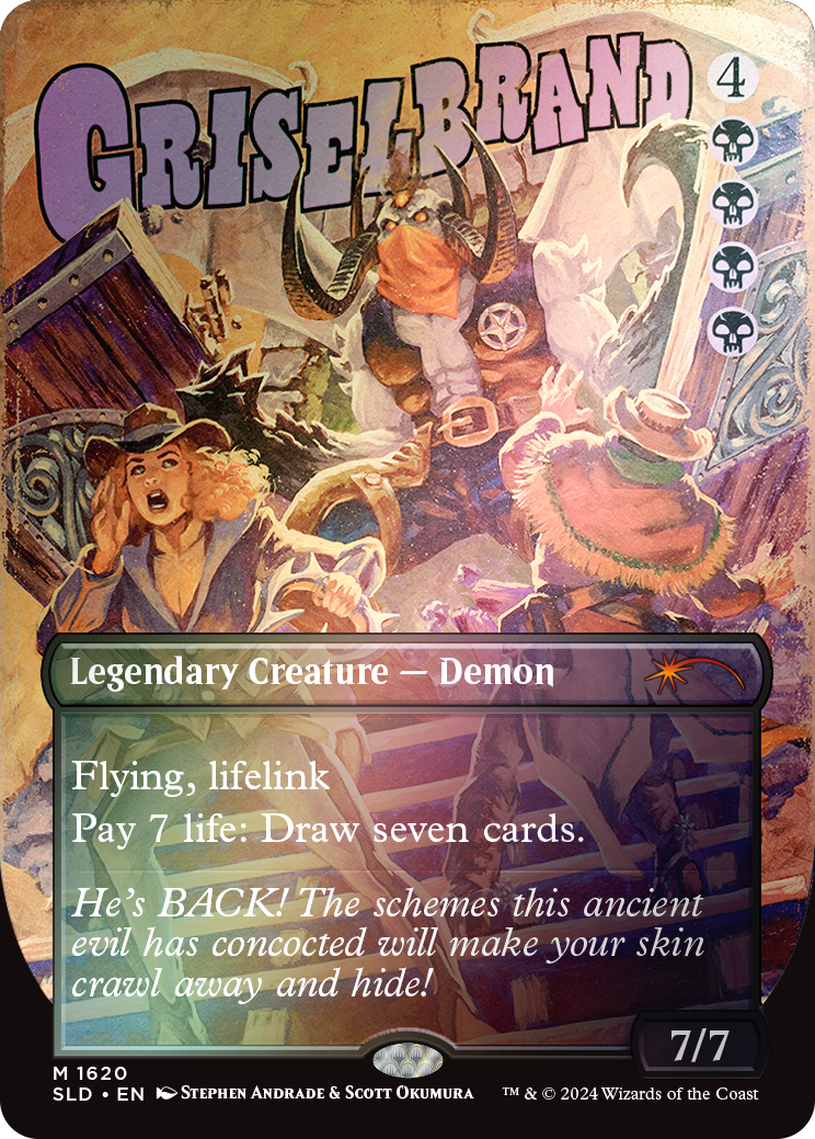 Griselbrand (1620) (Rainbow Foil) (1620) Foil - Secret Lair Drop Series
