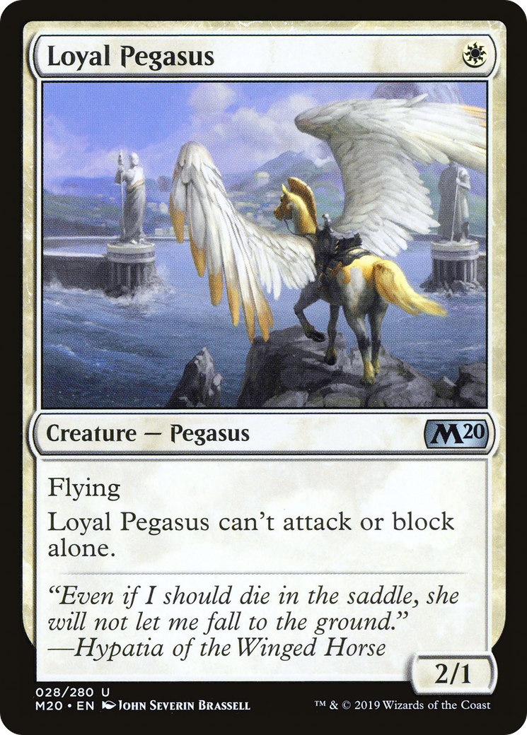 Loyal Pegasus (028) - Core Set 2020