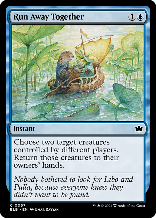 Run Away Together [Bloomburrow] Foil
