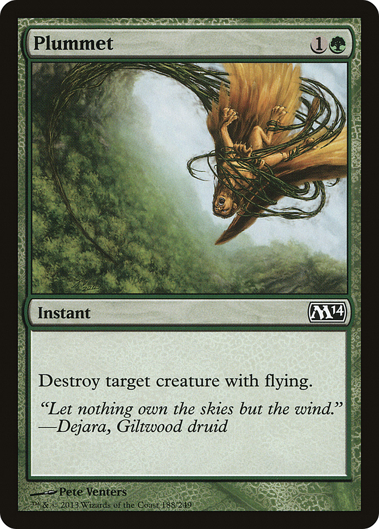 Plummet (188) Foil - Magic 2014
