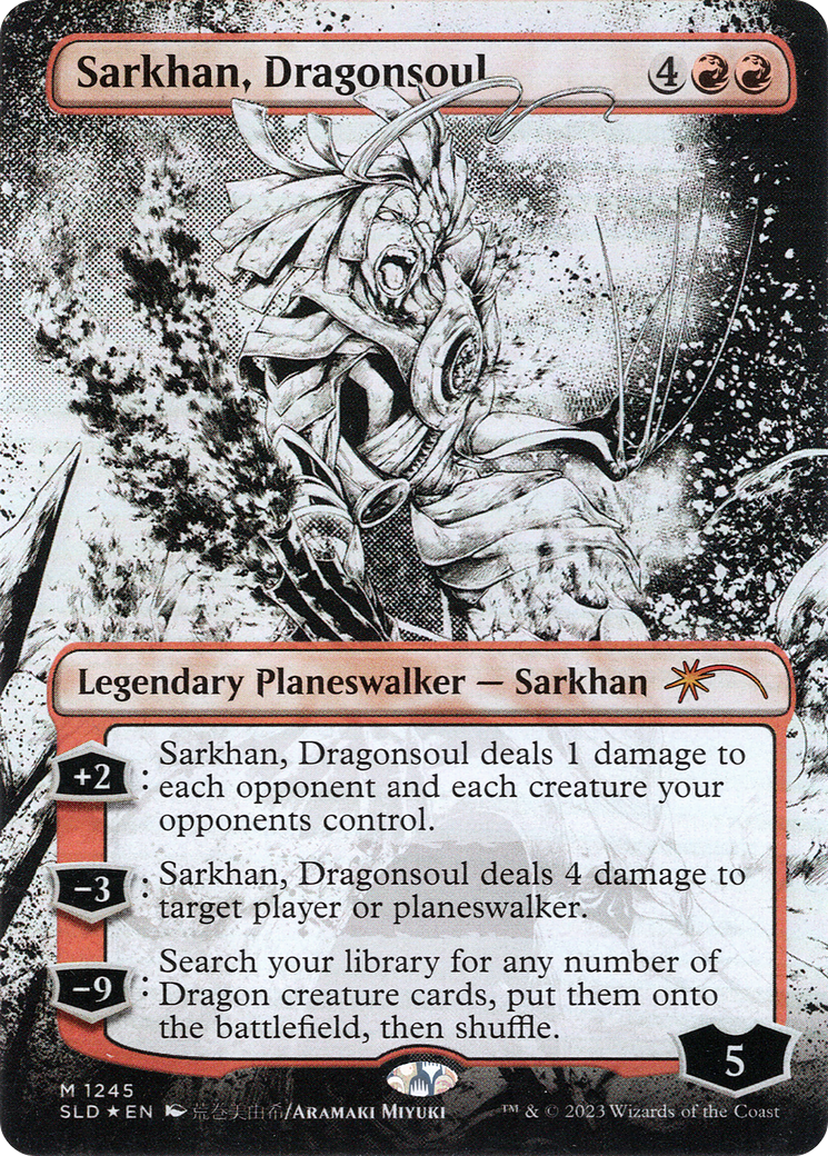 Sarkhan, Dragonsoul (Borderless) [Secret Lair Drop Series] | Silver Goblin