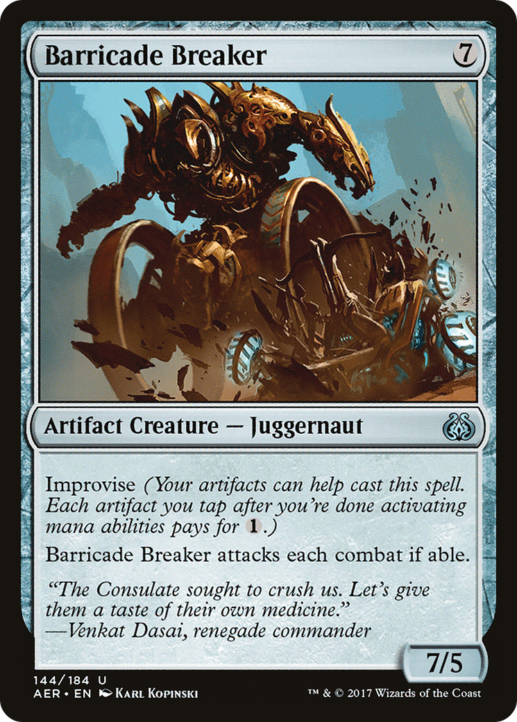 Barricade Breaker [Aether Revolt] | Silver Goblin