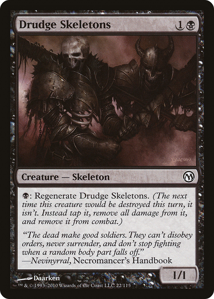 Drudge Skeletons (022) - Duels of the Planeswalkers