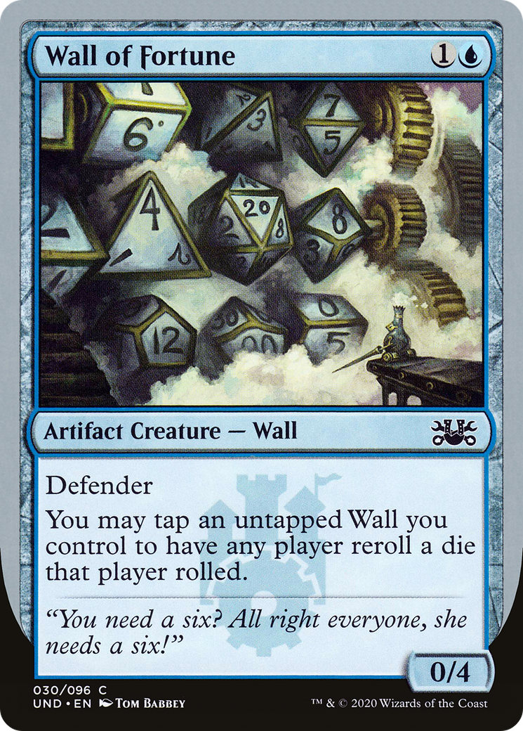 Wall of Fortune (030) - Unsanctioned