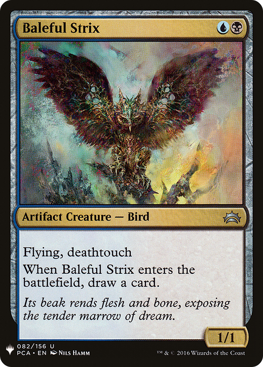 Baleful Strix (PCA-82) - The List