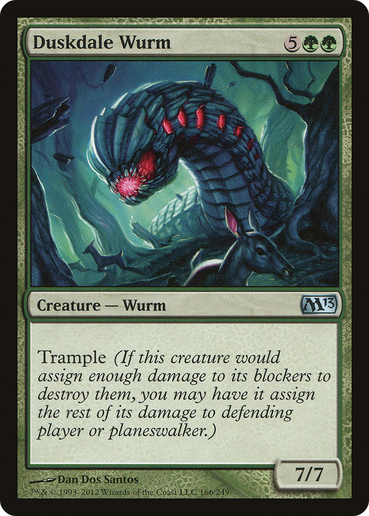 Duskdale Wurm (166) - Magic 2013