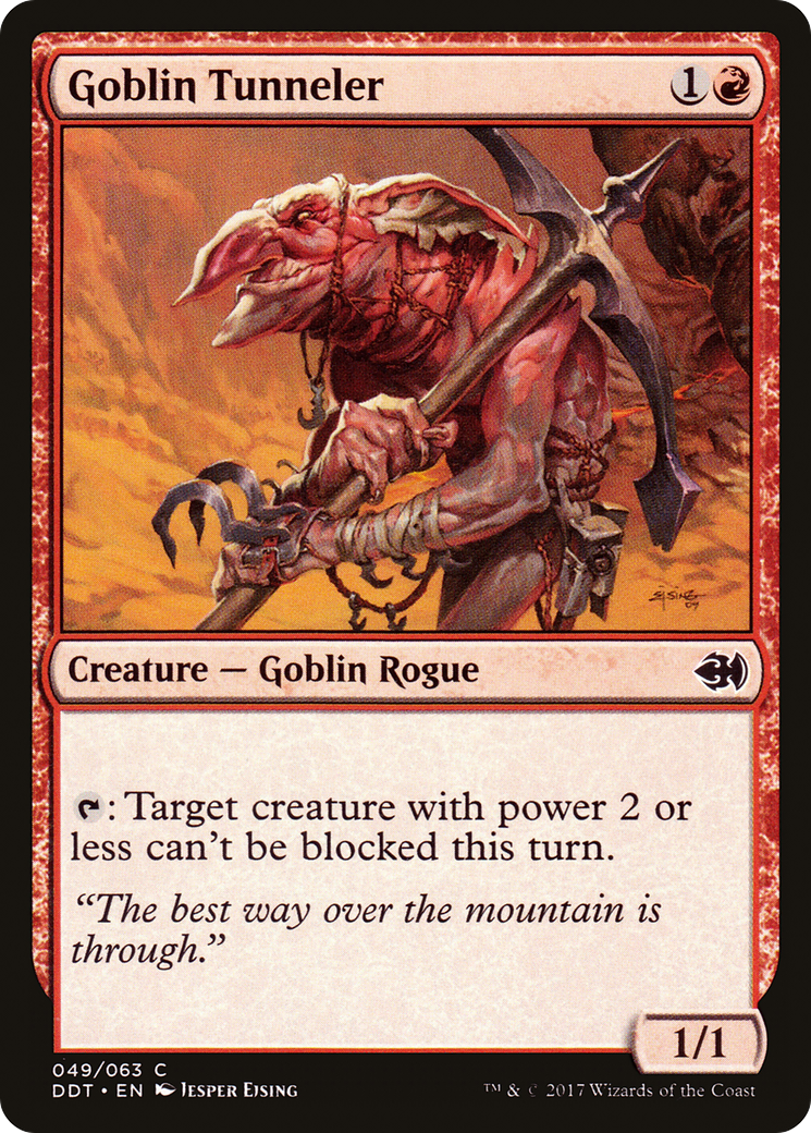 Goblin Tunneler (049) - Duel Decks: Merfolk vs. Goblins