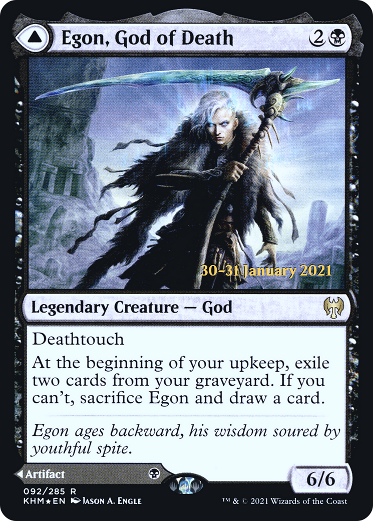 Egon, God of Death (092) Foil - Kaldheim Promos
