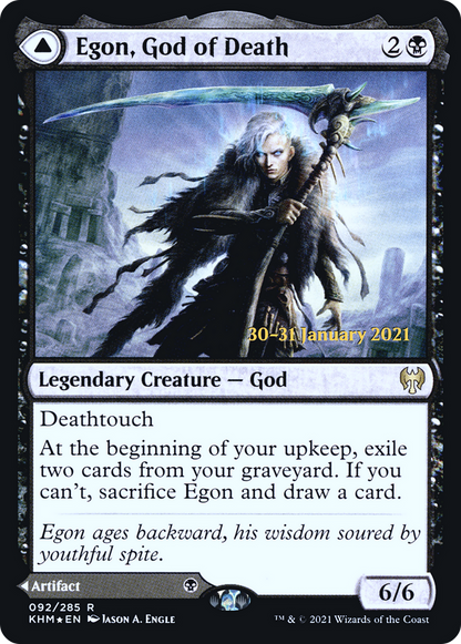 Egon, God of Death (092) Foil - Kaldheim Promos