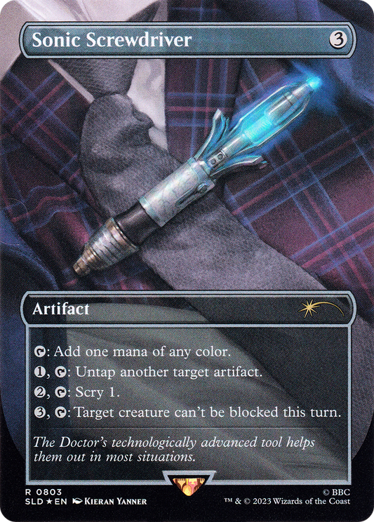 Sonic Screwdriver (803) - Secret Lair Drop