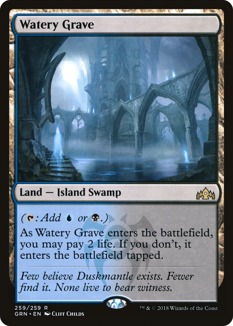 Watery Grave (259) Foil - Guilds of Ravnica