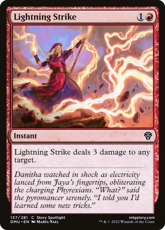 Lightning Strike [Dominaria United] Foil
