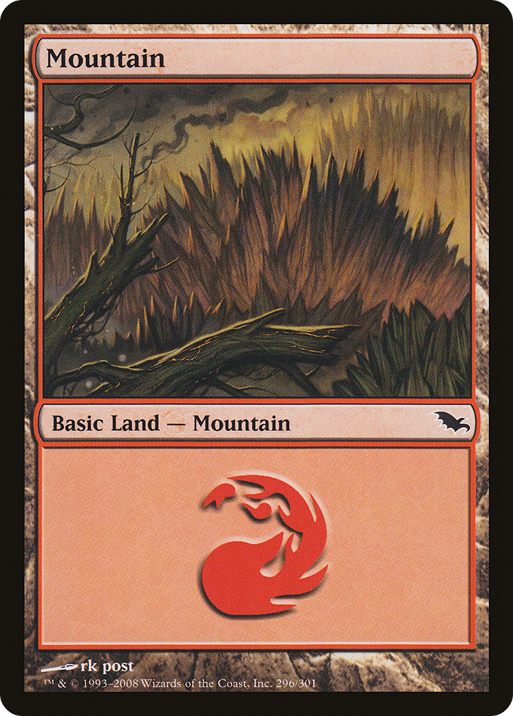 Mountain (296) - Shadowmoor