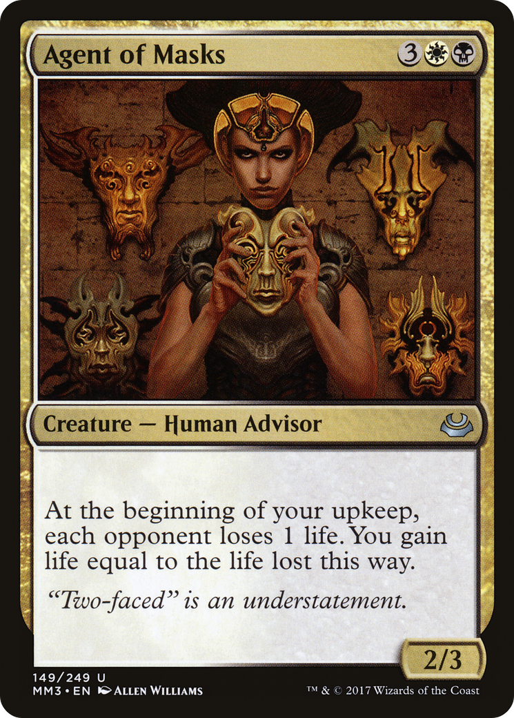 Agent of Masks [Modern Masters 2017] Foil