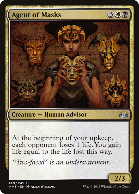 Agent of Masks [Modern Masters 2017] Foil