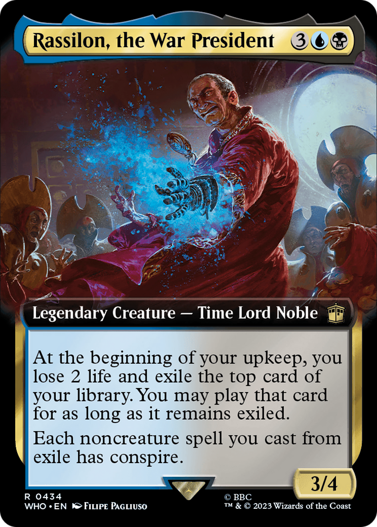 Rassilon, the War President (Extended Art) (434) - Doctor Who