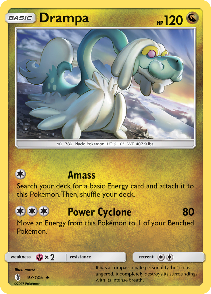 Drampa (97/145) [Sun & Moon: Guardians Rising] | Silver Goblin