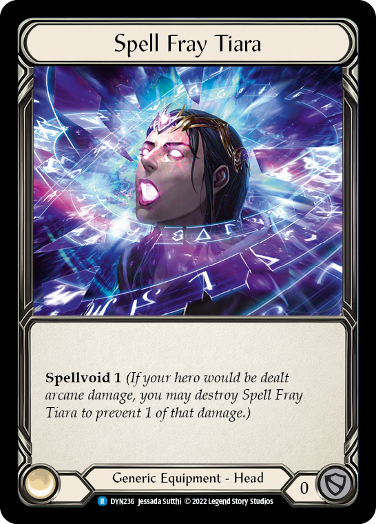 Spell Fray Tiara [DYN236] (Dynasty)  Cold Foil | Silver Goblin