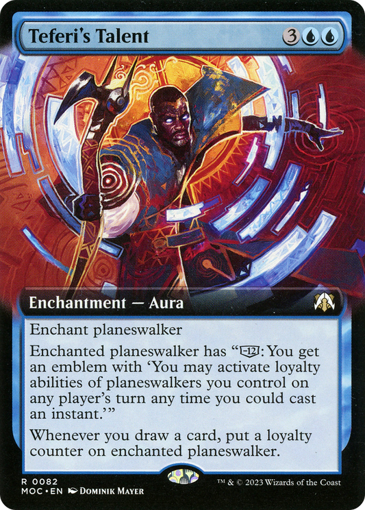 Teferi's Talent (Extended Art) (082) - March of the Machine Commander