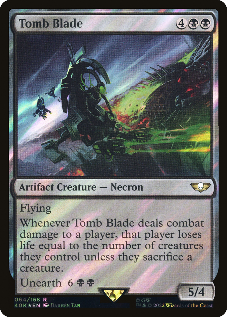 Tomb Blade (064) Surge Foil - Warhammer 40,000 Commander