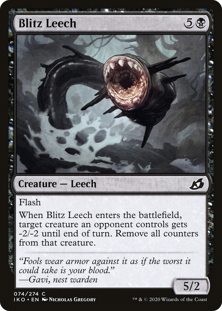 Blitz Leech (074) - Ikoria: Lair of Behemoths