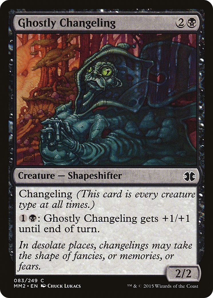 Ghostly Changeling (083) Foil - Modern Masters 2015