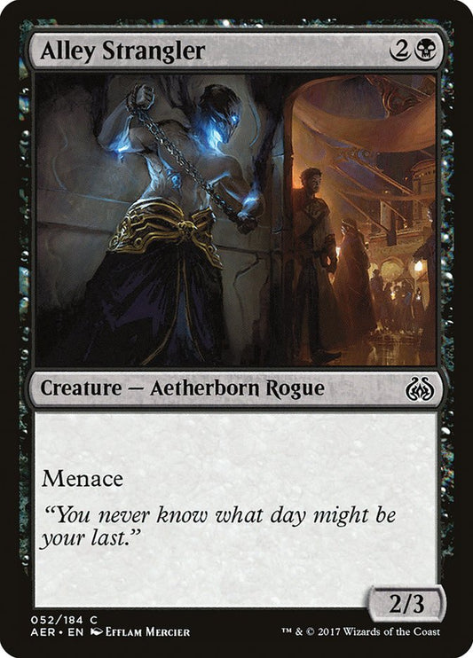 Alley Strangler (052) Foil - Aether Revolt