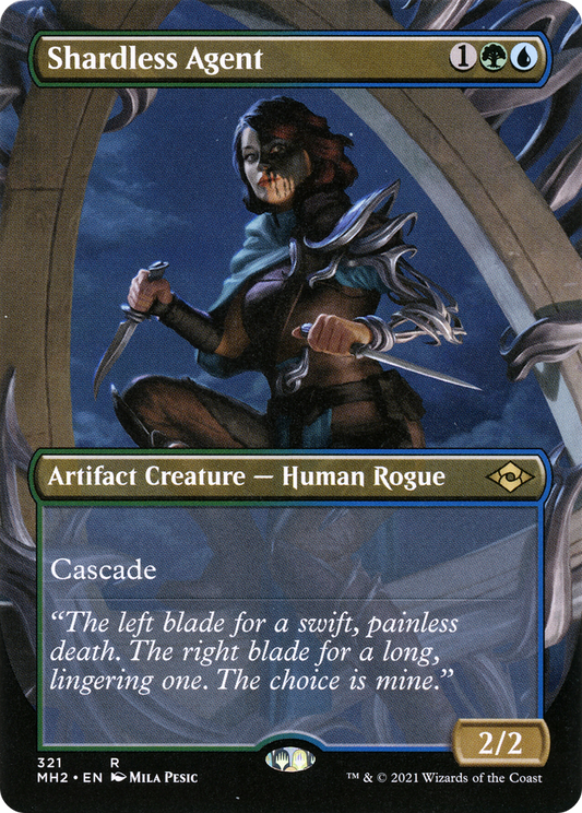 Shardless Agent (Borderless) (321) - Modern Horizons 2