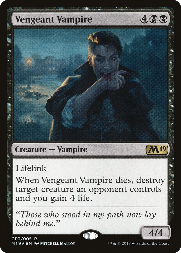 Vengeant Vampire (GP3) Foil - M19 Gift Pack